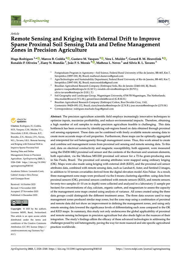 AgriEngineering 2023 cover